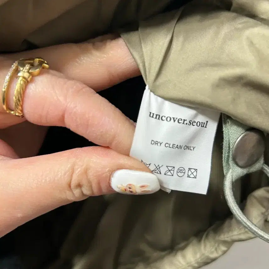 [BUNJANG] Andersson Bell Olive Puffer Jacket / 앤더슨벨 올리브 푸퍼 패딩 F