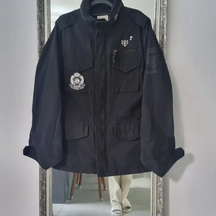 [BUNJANG] Beyond Closet Designer Go Tae-yong Military Field Jacket / 고태용 디자이너 비욘드 클로젯 밀리터리 필드 자켓 95