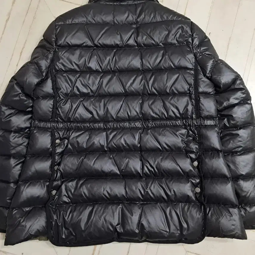 [BUNJANG] Black Lightweight Down Puffer Jacket / 블랙 경량 패딩 점퍼