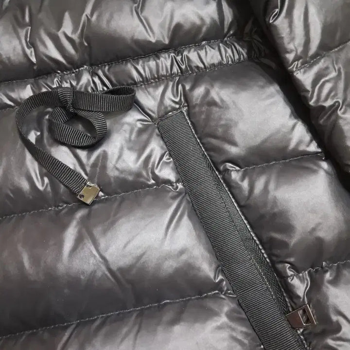 [BUNJANG] Black Lightweight Down Puffer Jacket / 블랙 경량 패딩 점퍼
