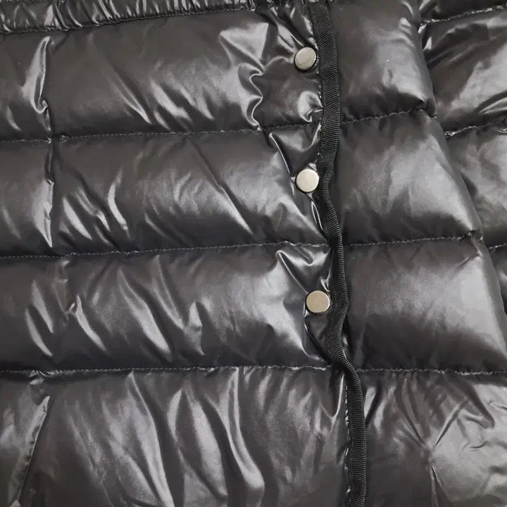 [BUNJANG] Black Lightweight Down Puffer Jacket / 블랙 경량 패딩 점퍼
