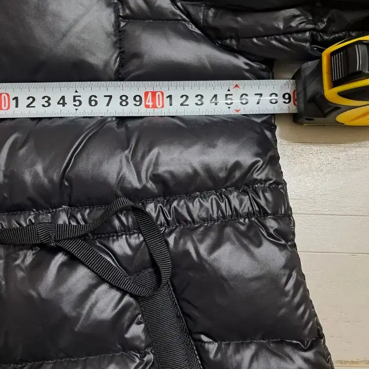 [BUNJANG] Black Lightweight Down Puffer Jacket / 블랙 경량 패딩 점퍼