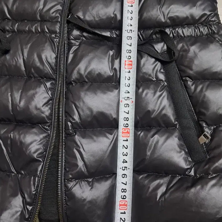 [BUNJANG] Black Lightweight Down Puffer Jacket / 블랙 경량 패딩 점퍼