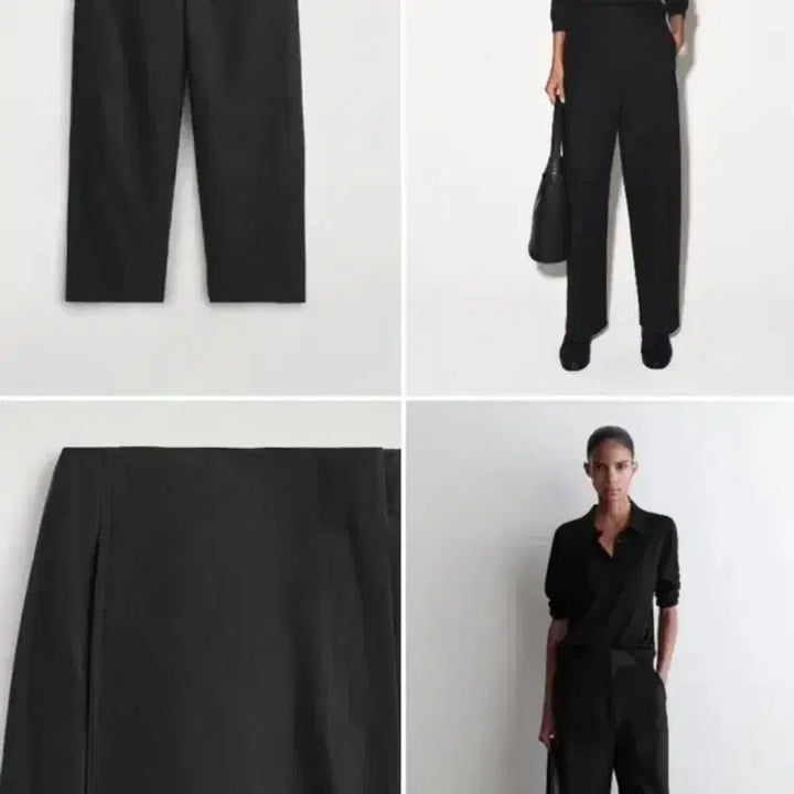 [BUNJANG] COS Cotton Barrel Pants - Black / (새상품) cos 코스 코튼 배럴팬츠 블랙
