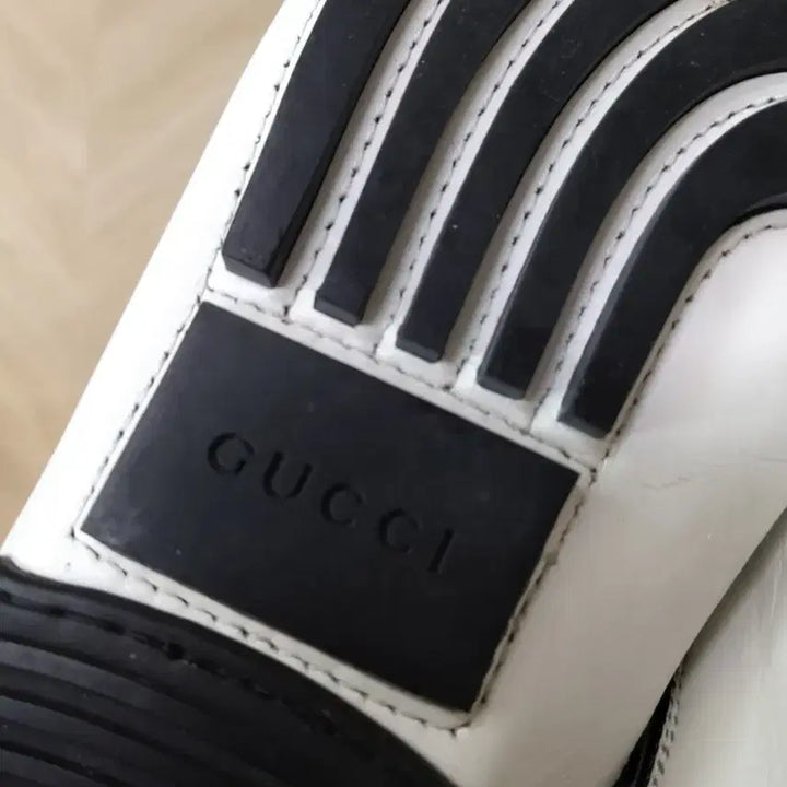 [BUNJANG] Gucci White Combo Boat Loafers / GUCCI  (정품) 화이트 콤비 보트 로퍼