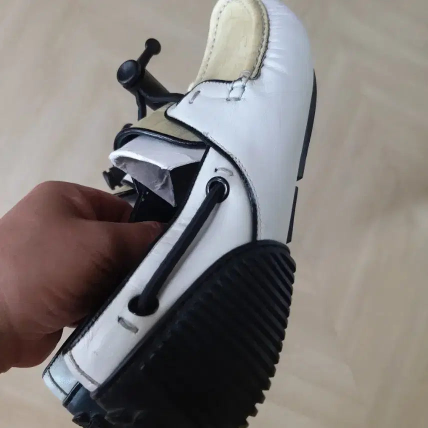 [BUNJANG] Gucci White Combo Boat Loafers / GUCCI  (정품) 화이트 콤비 보트 로퍼