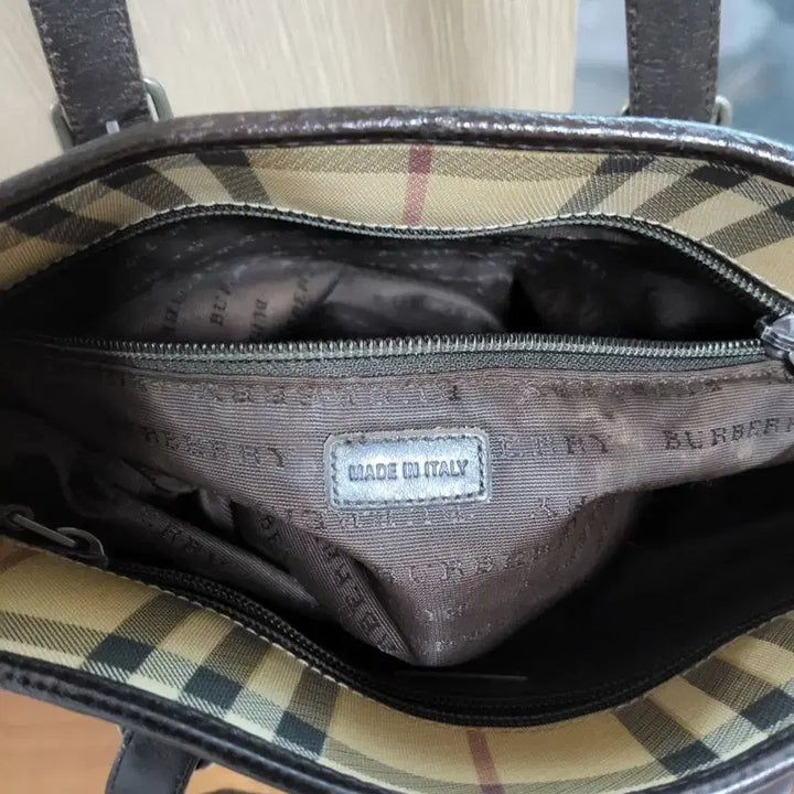 [BUNJANG] Burberry Checkered Shoulder Bag Tote Bag / 버버리 체크 숄더백 토트백