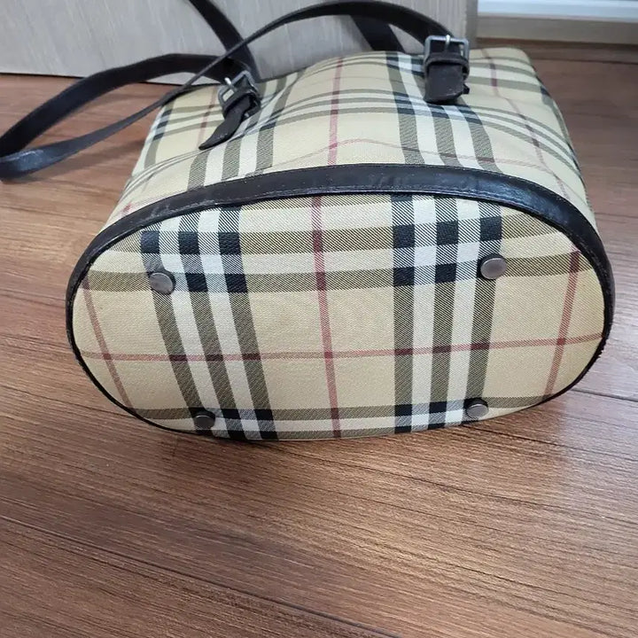 [BUNJANG] Burberry Checkered Shoulder Bag Tote Bag / 버버리 체크 숄더백 토트백