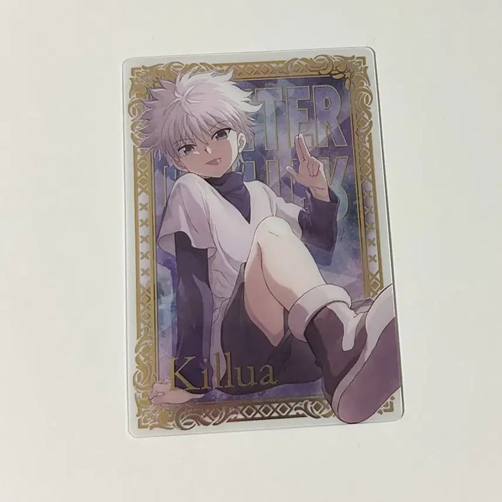 [BUNJANG] Hunter x Hunter Killua Itajaga Special Card / 키르아 이타쟈가 스페셜 카드