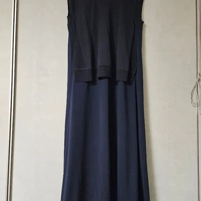 [BUNJANG] Kuho Navy Long Dress / 구호 원피스