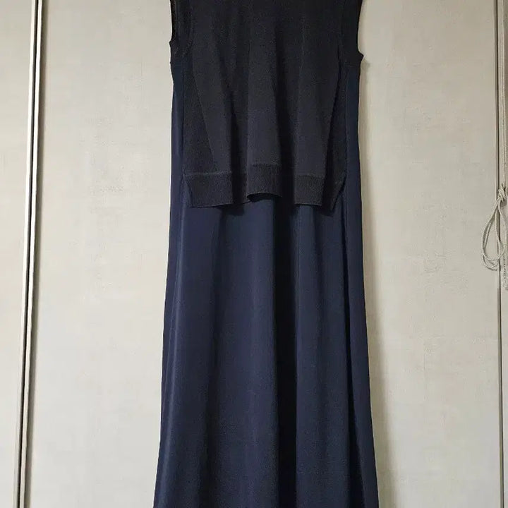 [BUNJANG] Kuho Navy Long Dress / 구호 원피스