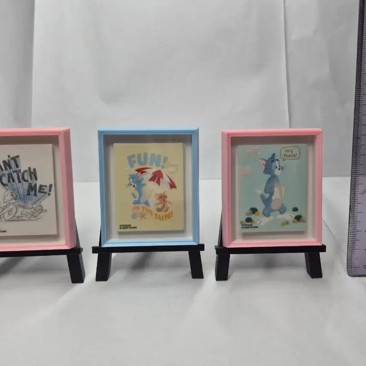[BUNJANG] Tom and Jerry Frame Figure Bundle Set / 톰과제리 액자피규어 3종 일괄