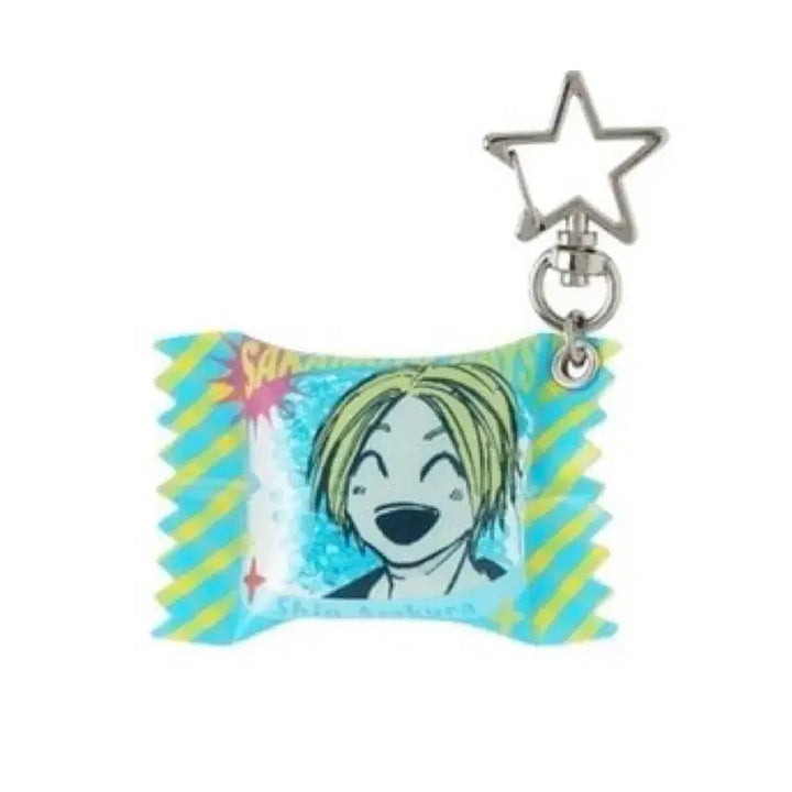 [BUNJANG] Sakamoto Days Shin Shaka Shaka Candy Keyring / 사카모토데이즈 신 샤카샤카 캔디 키링