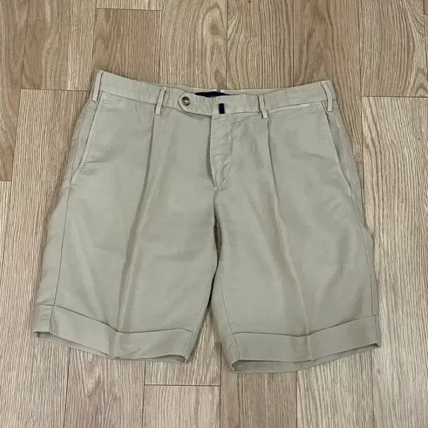 [BUNJANG] Incotex Bermuda Shorts Slim Fit Beige IT48 / 인코텍스 버뮤다 팬츠 슬림핏 베이지 IT48