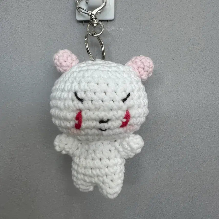 [BUNJANG] PLAVE MMEEMMUU Crochet Doll Keyring / 플레이브 므메미무