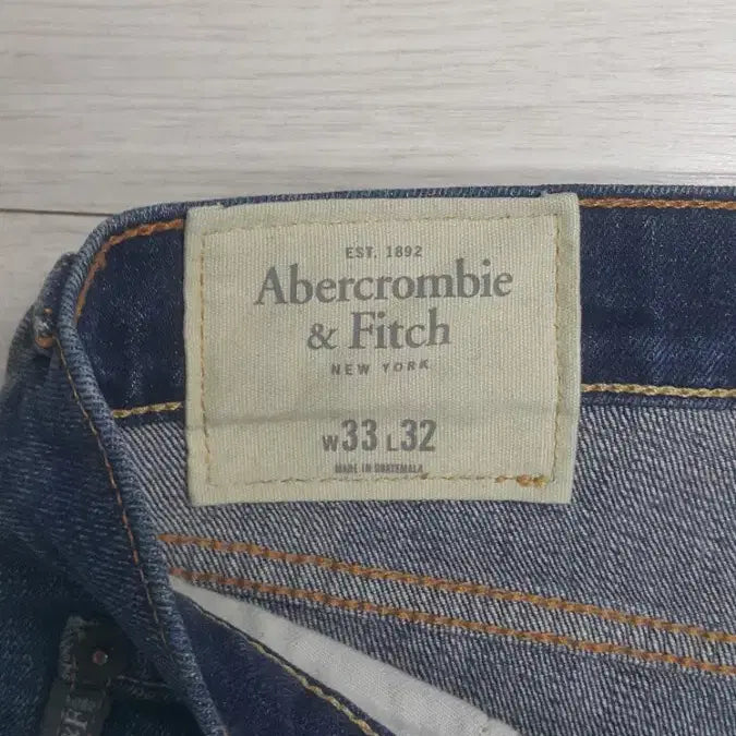[BUNJANG] Abercrombie New York Slim Fit Jeans / 아베크롬비 뉴욕(스판) 수입대님 33인치(No.102)드라이완료!