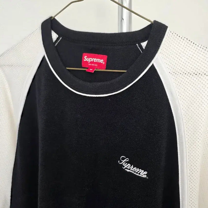 [BUNJANG] Supreme Terry Raglan Short Sleeve Top - Black / 슈프림 테리 래글런 숏슬리브 탑 블랙