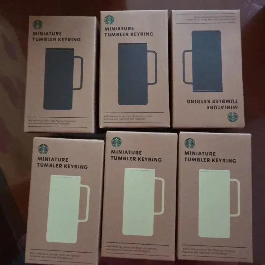 [BUNJANG] Starbucks Tumbler Keyring Dark Gray / 스타벅스 텀블러키링 버터 다크그레이 1개당 가격