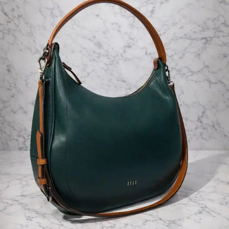 [BUNJANG] ELLE France Hobo Bag / 엘르 프랑스 호보백