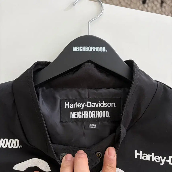 [BUNJANG] Neighborhood x Harley-Davidson Skull Print Jumper Jacket (Size L) / 네이버후드 할리데이비슨 / 새제품 / L사이즈