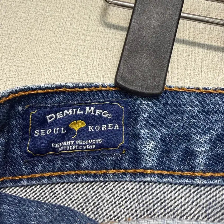 [BUNJANG] Demil Mfg Wide Leg Jeans / Demil mfg 와이드 중청 남성청바지 34