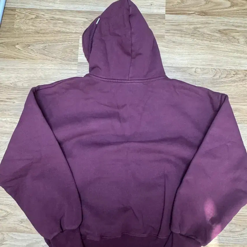 [BUNJANG] Soreno Burgundy Hoodie / 소리노 버건디 후드치