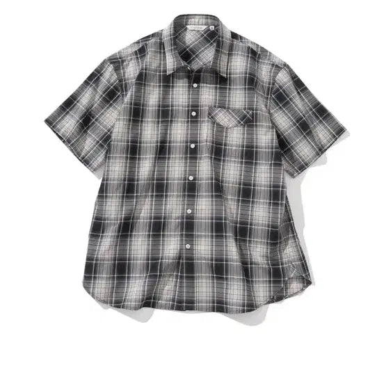 [BUNJANG] Uniform Bridge Vintage Check Short Sleeve Shirt (XL) / [유니폼 브릿지] 빈티지 체크 반팔 셔츠 (XL)