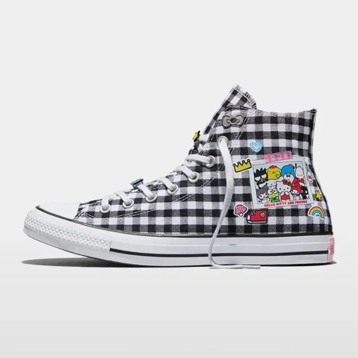 [BUNJANG] Converse Sanrio Characters Chuck Taylor All Star Picnic Black Sneakers / 컨버스 X 산리오캐릭터즈 척테일러 올스타 피크닉 블랙
