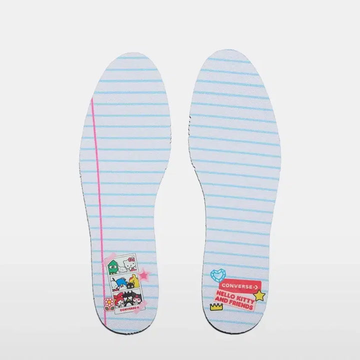 [BUNJANG] Converse Sanrio Characters Chuck Taylor All Star Picnic Black Sneakers / 컨버스 X 산리오캐릭터즈 척테일러 올스타 피크닉 블랙