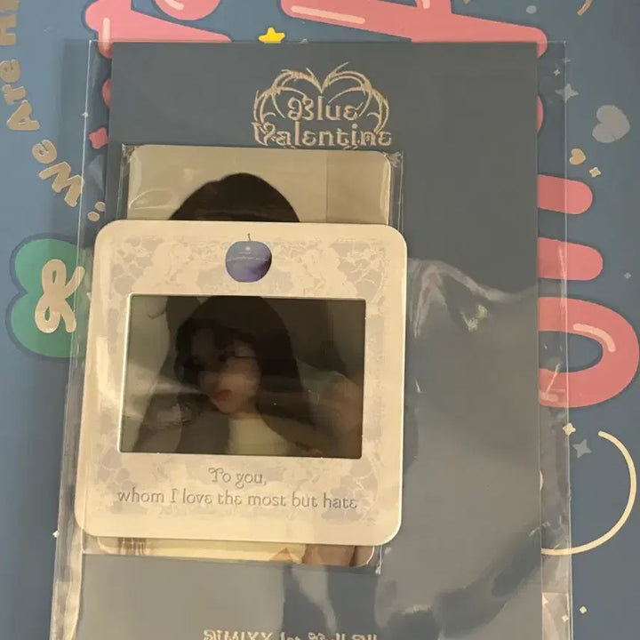 [BUNJANG] NMIXX Sullyoon Blue Valentine Popup Goods / 엔믹스 설윤 블루 발렌타인 팝업 미개봉 굿즈