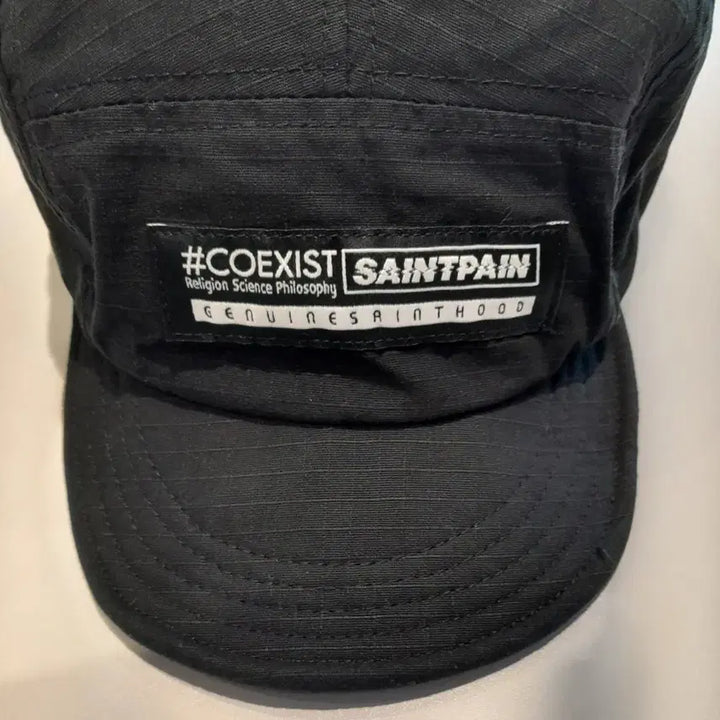 [BUNJANG] Saintpain Camp Cap Black / 세인트페인 캠프캡 블랙