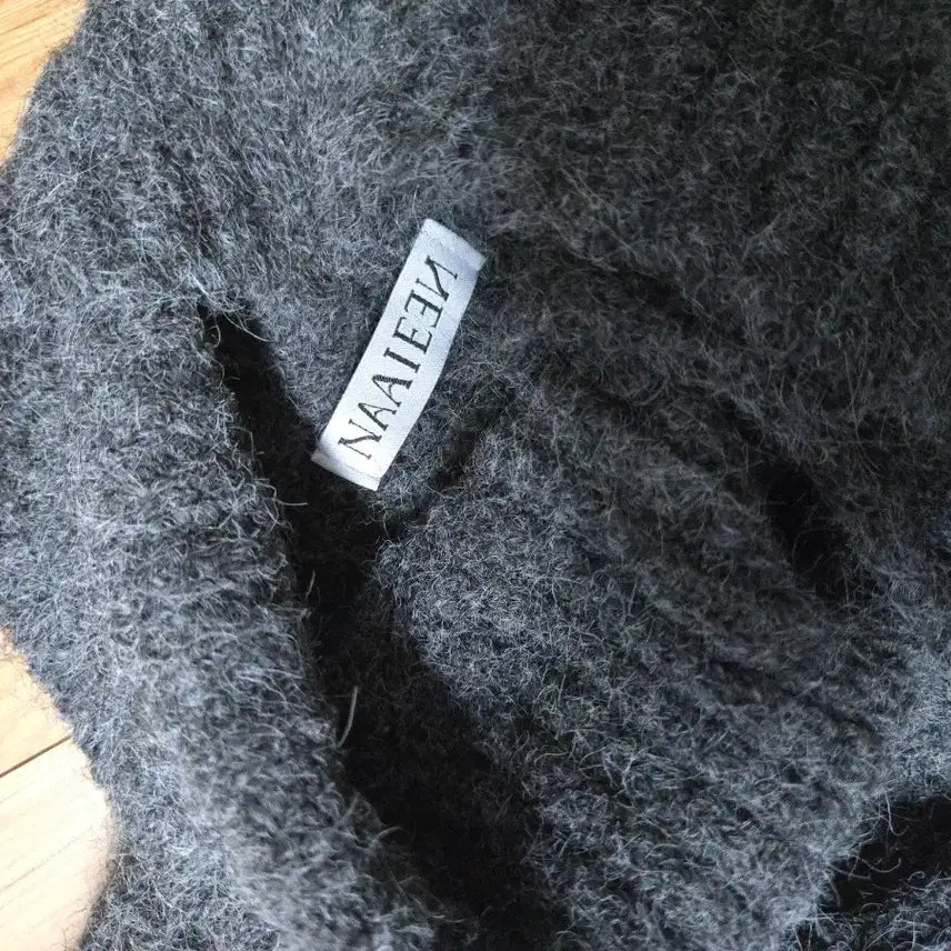 [BUNJANG] NINE High Neck Heavy Cardigan / 나이엔 하이넥 헤비 가디건