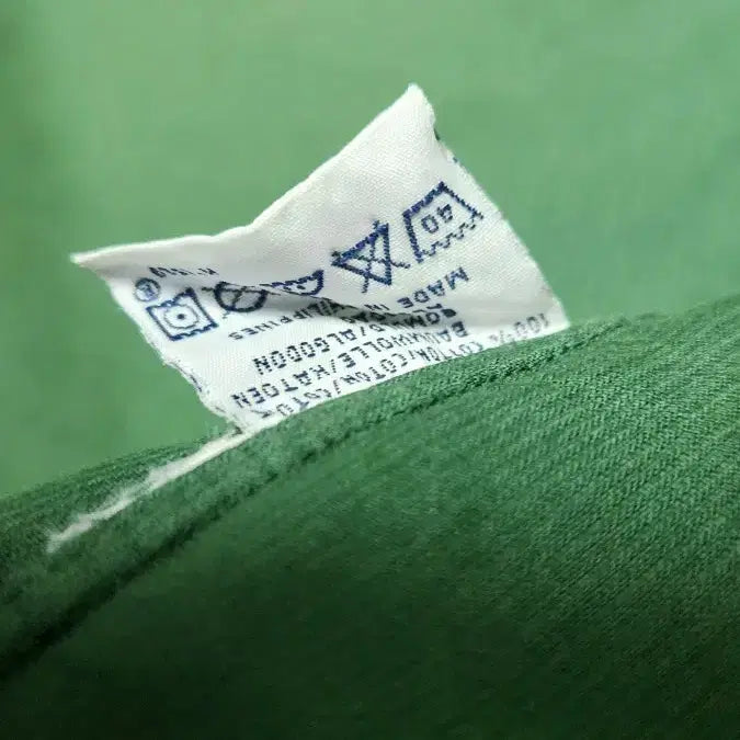 [BUNJANG] Polo Ralph Lauren Corduroy Custom Fit Shirt / 폴로 랄프로렌 코듀로이 커스텀핏 셔츠 그린 L 110사이즈