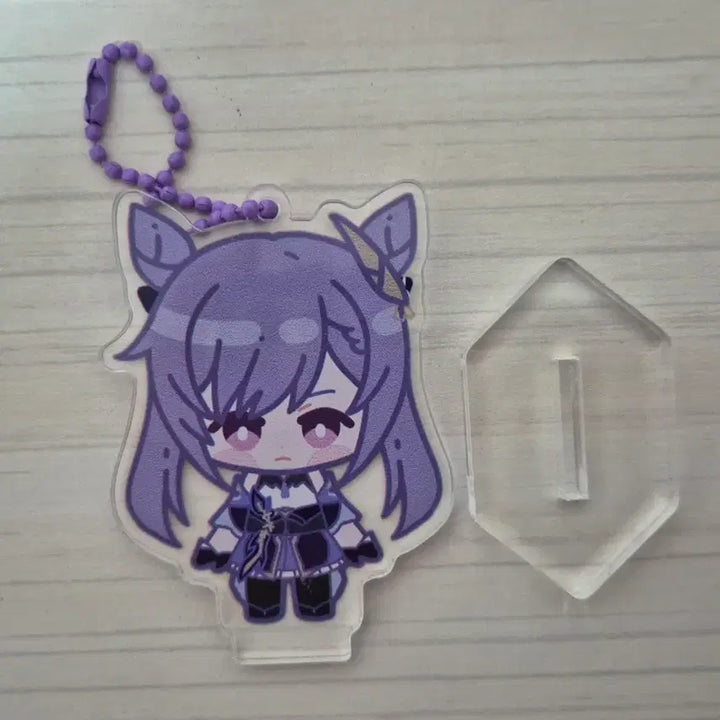 [BUNJANG] Genshin Impact Keqing Acrylic Keyring / 원신 각청 아크릴 키링 양도 (비공식)