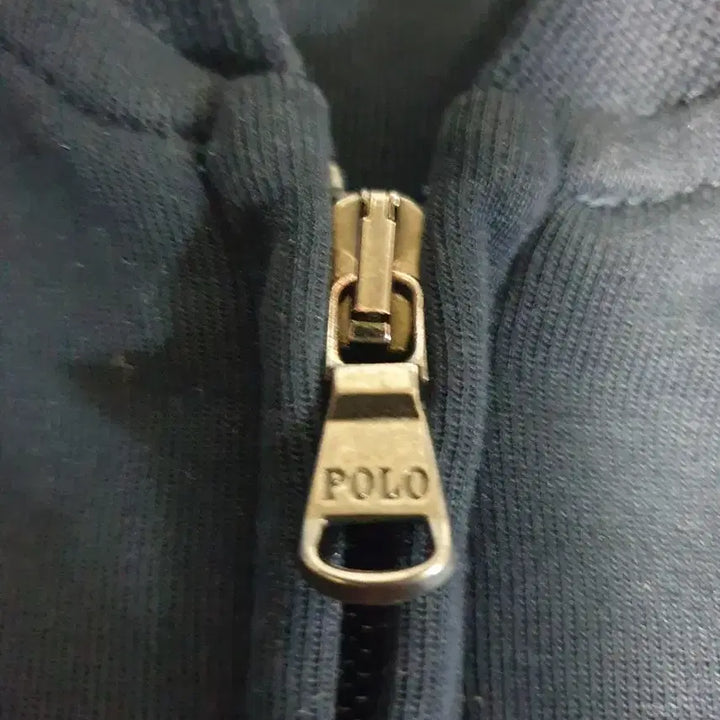 [BUNJANG] Polo Ralph Lauren Varsity Zip-Up Jersey Navy (L) / 폴로랄프로렌 스포티 바시티 집업 져지 네이비 (L)