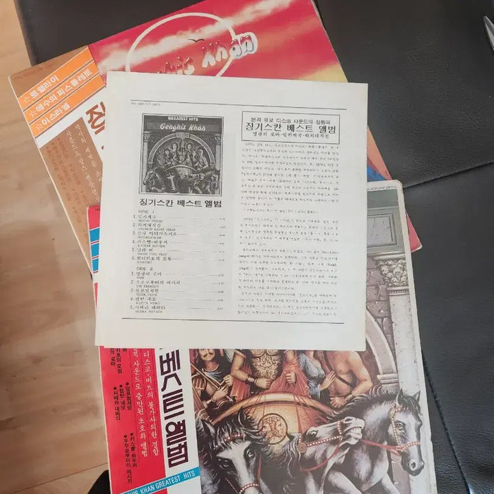 [BUNJANG] Genghis Khan Best Album 1st &amp; 2nd (Original Obi) / [희귀/띠지포함] 징기스칸(Genghis Khan) 베스트 1집 &amp; 2집