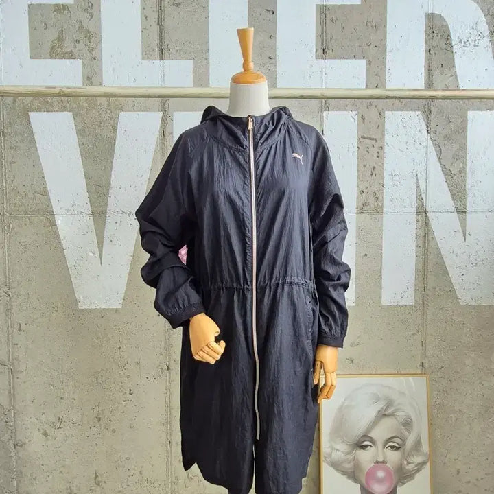 [SOLD OUT] 푸마 후드 롱 바람막이