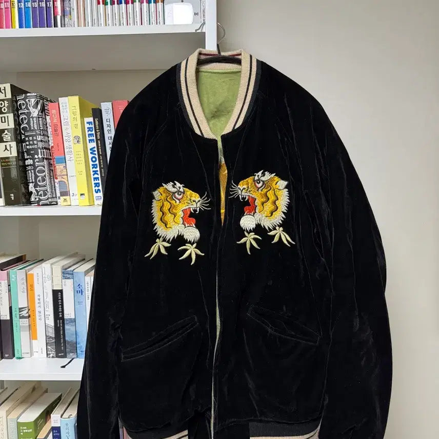 [BUNJANG] Bronson Reversible Souvenir Sukajan Jacket / 브론슨 리버시블 수베니어 스카잔 자켓