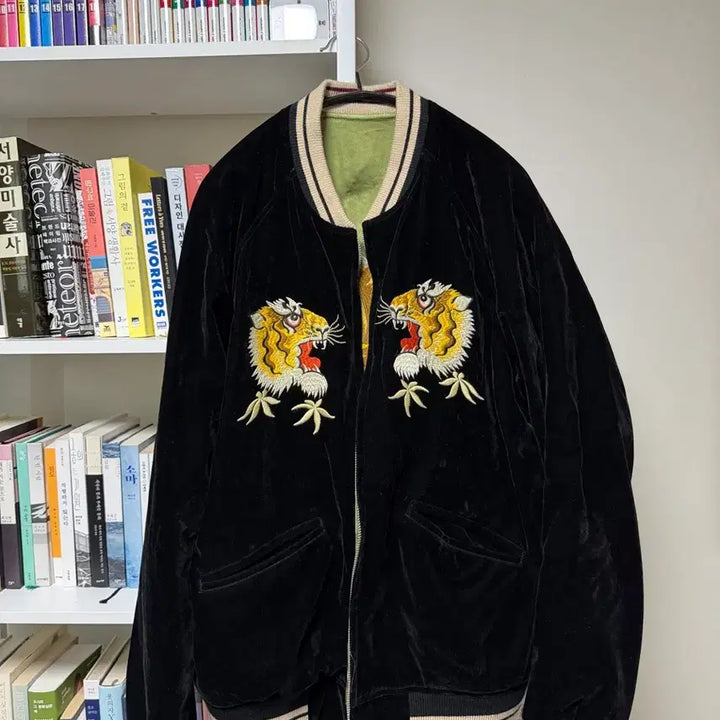 [BUNJANG] Bronson Reversible Souvenir Sukajan Jacket / 브론슨 리버시블 수베니어 스카잔 자켓