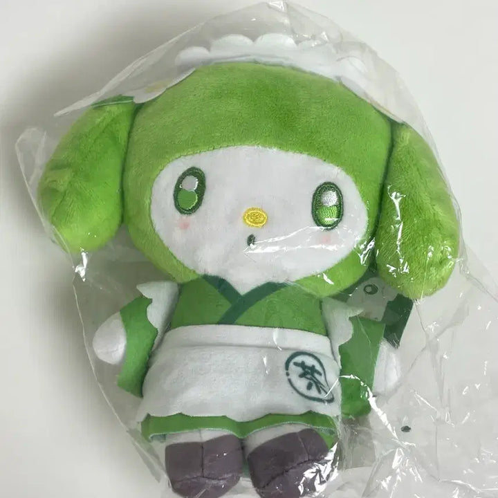 [BUNJANG] Sanrio My Melody Matcha Mascot Plush Keychain / 산리오 마이멜로디 말차 마스코트 인형 키링 판매합니다! 고전