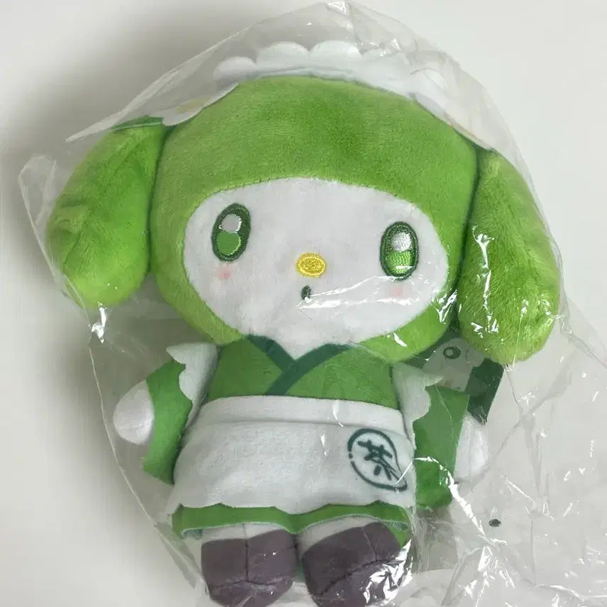 [BUNJANG] Sanrio My Melody Matcha Mascot Plush Keychain / 산리오 마이멜로디 말차 마스코트 인형 키링 판매합니다! 고전
