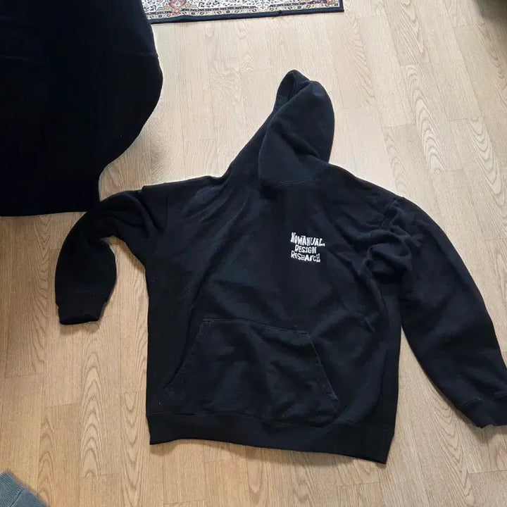 [SOLD OUT] 노매뉴얼 블랙 후드티