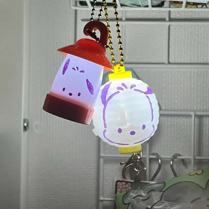 [BUNJANG] Sanrio Pochacco Lantern Gacha Set / 산리오 포차코 랜턴 가챠 2종 세트