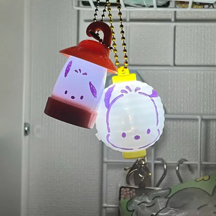 [BUNJANG] Sanrio Pochacco Lantern Gacha Set / 산리오 포차코 랜턴 가챠 2종 세트