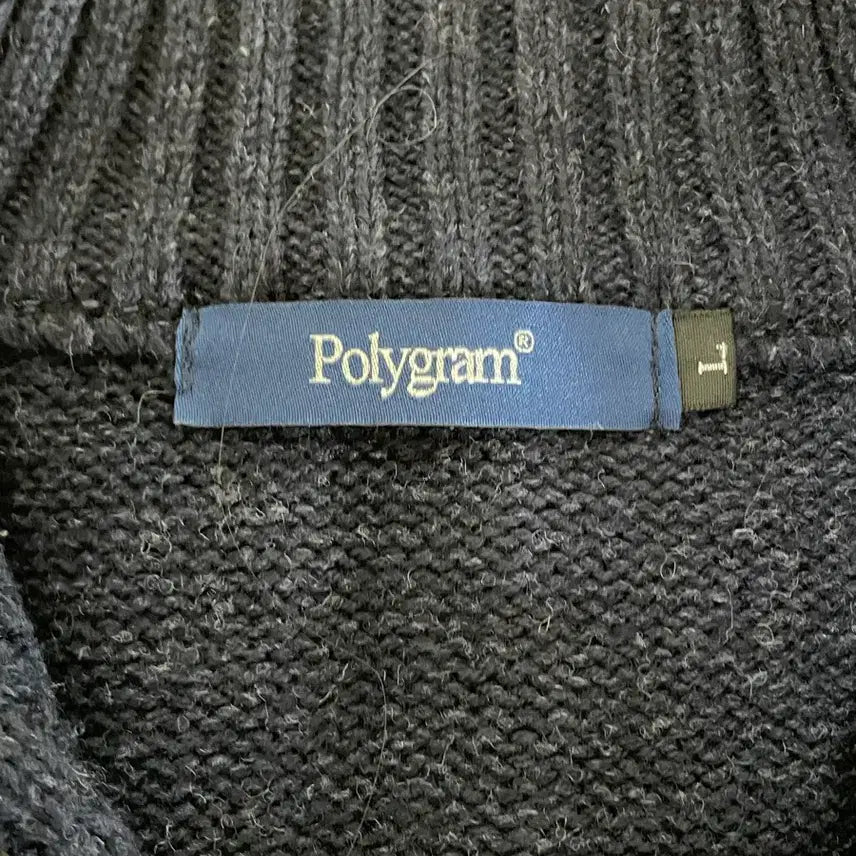 [BUNJANG] Polygram Knit Zip-up / 폴리그램 니트집업 팔아요