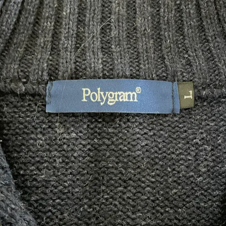 [BUNJANG] Polygram Knit Zip-up / 폴리그램 니트집업 팔아요
