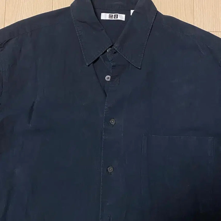 [BUNJANG] Uniqlo U Black Shirt L / 유니클로 U 블랙 셔츠 L