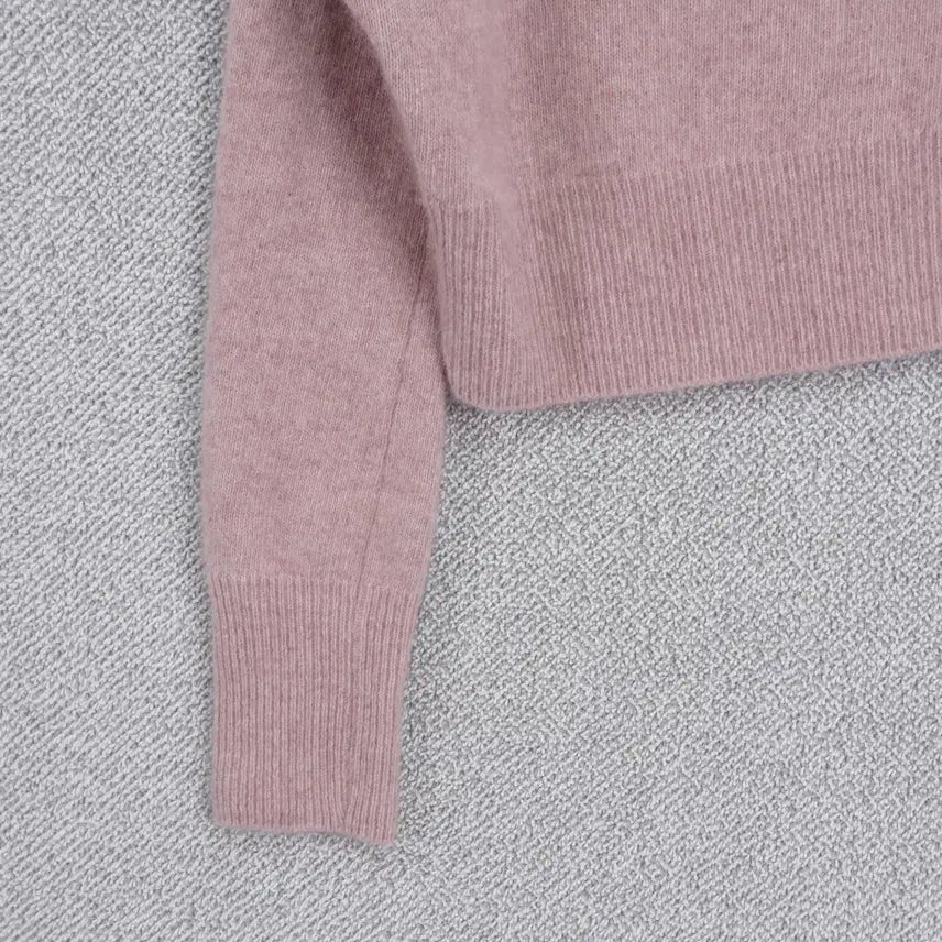 [BUNJANG] Gracia One-Shoulder Raccoon Knit Top / 그라시아 원숄더 라쿤 여리여리 니트 free