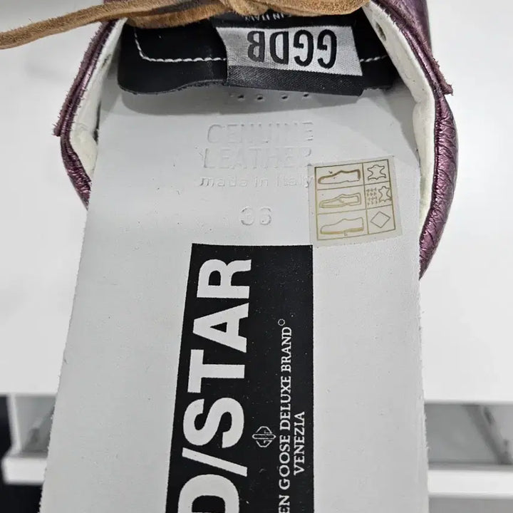 [BUNJANG] Golden Goose Mid Star Burgundy Sneakers (Size 36) / 골든구스 미드스타 버건디 스니커즈 36사이즈(230)