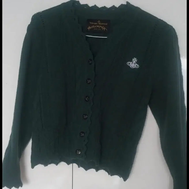 [BUNJANG] Vivienne Westwood Bea Cardigan Dark Green / 비비안웨스트우드 베아 가디건 다크그린 vivienne westwood 옷